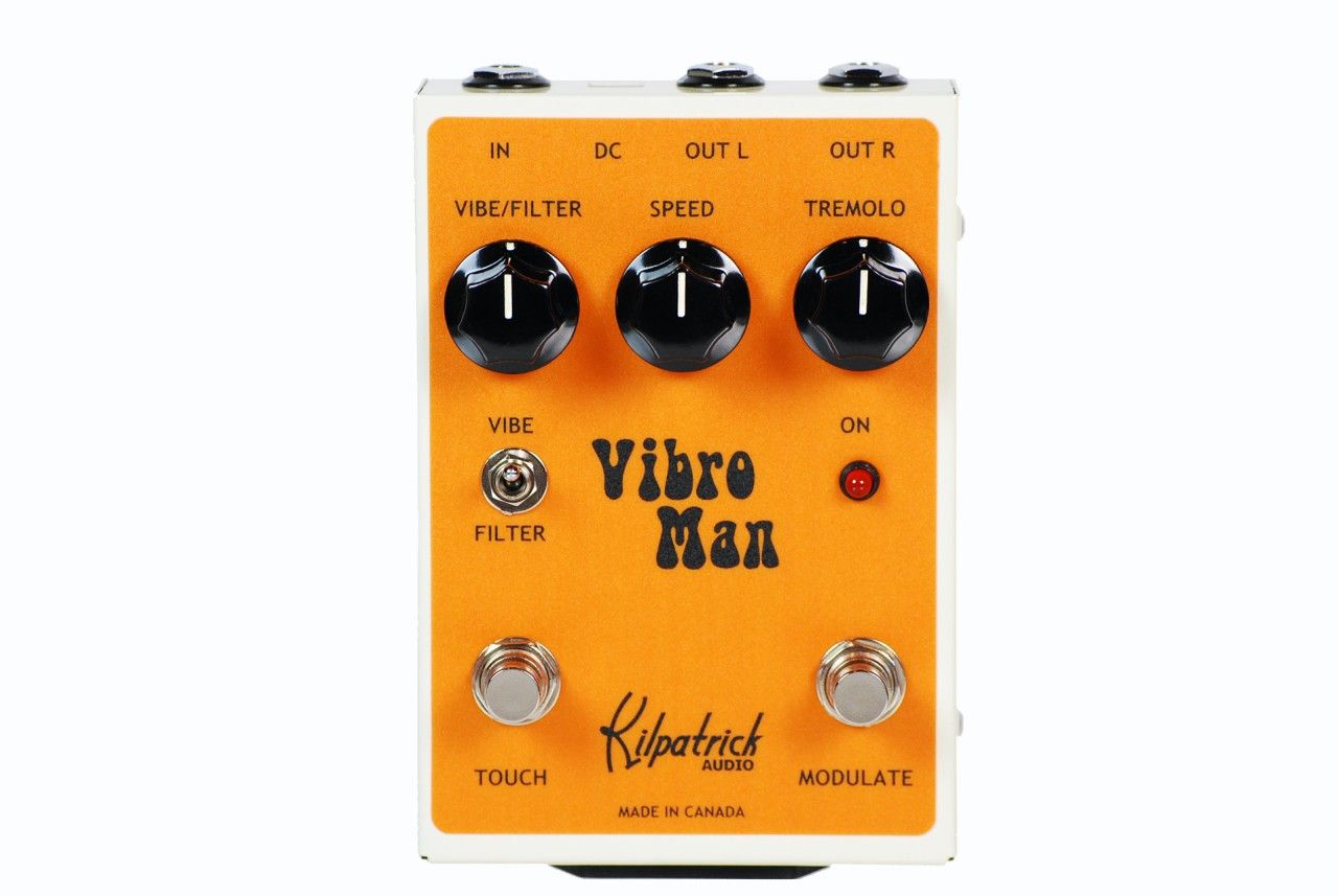 New Kilpatrick Audio Vibro Man FX Pedal w Free Gift