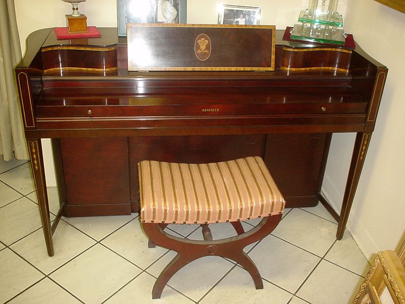 KRAKAUER 1934 ART DECO PIANO, EXCELLENT CONDITION FROM ORIGINAL OWNER