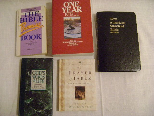 One Year Bible Books Gods Words Life Promise Book Jabez Prayer