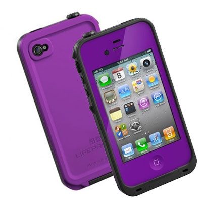 New Lifeproof Apple iPhone 4 4S Case Life Proof Generation 2 Purple