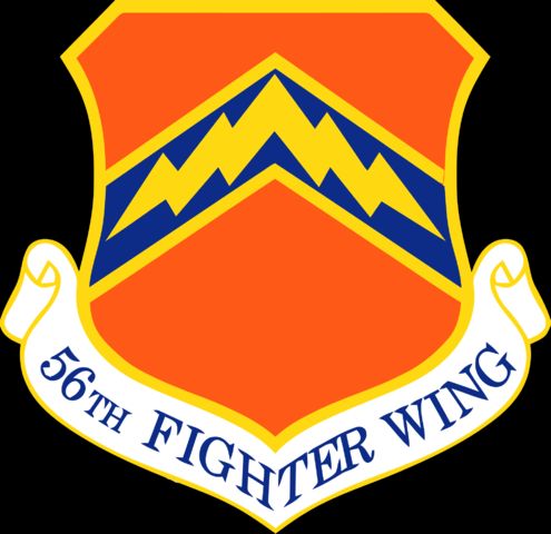 from the 56th fighter wing located at luke air force base arizona