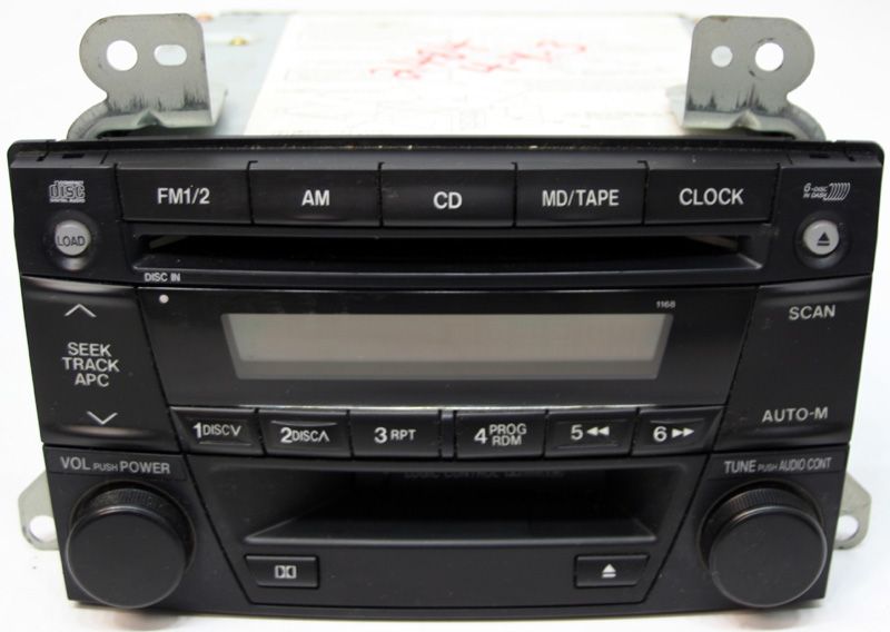 2002 2003 Mazda MPV Factory Stereo Tape 6 Disc Changer CD Player Radio