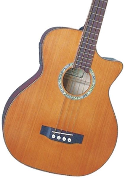 Michael Kelly MKCC4N Club Custom 4 String Acoustic Bass Guitar Gloss