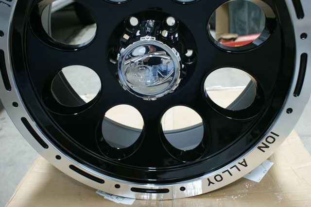 15 ion Wheels Rims Black Jimmy S10 Sonoma Blazer GMC
