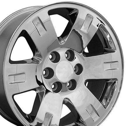 20 Rims Fit GMC Yukon Wheels Chrome 20 x 8 5 Set
