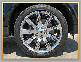 Range Rover Sport Stormer 20 Chrome Wheels Rims