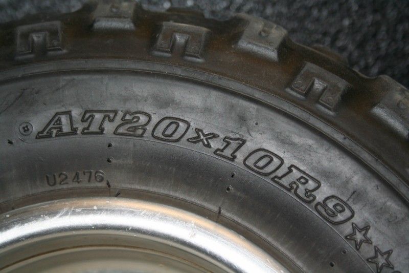 LTZ400 LTZ KFX400 KFX 400 Rear Wheels Tires Rim Stock