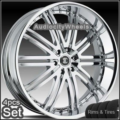 24inch Wheels and Tires Chevy Ford Escalade Nissan Rims