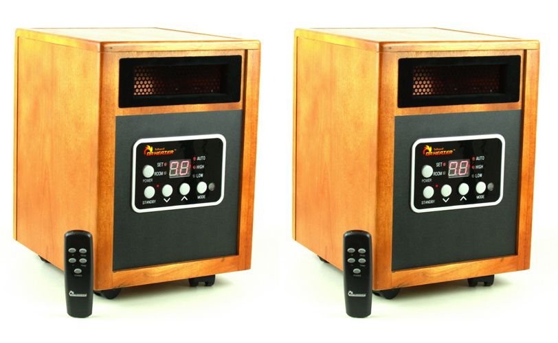 Dr. Infrared Heater DR 968 1500W Portable Electric Space Heaters