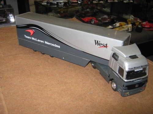 43 McLaren F1 TEAM TRUCK 1998 ELIGOR Modelcars OVP