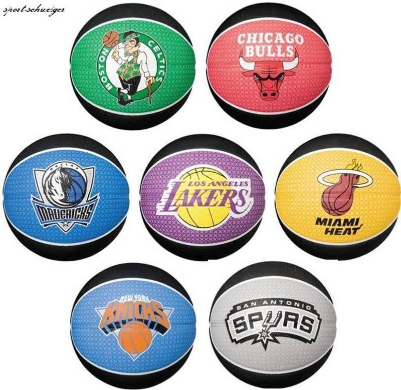 Spalding NBA Basketball Team Ball Lakers,Dallas,Chicago,San Antonio