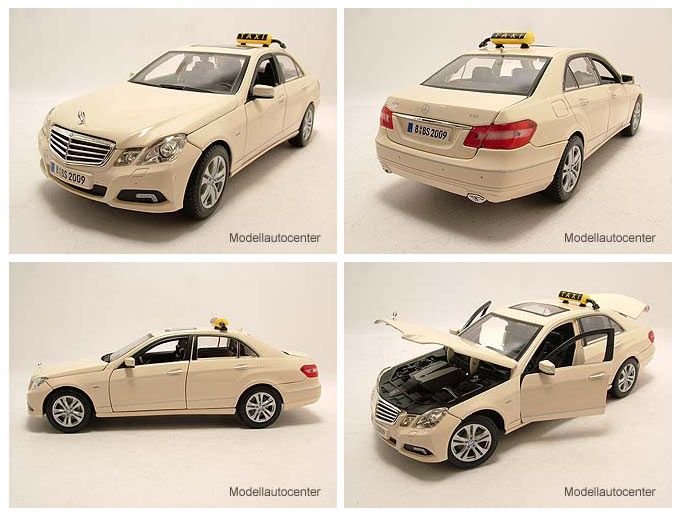 Mercedes E Klasse Taxi W212, Modellauto 118 / Maisto