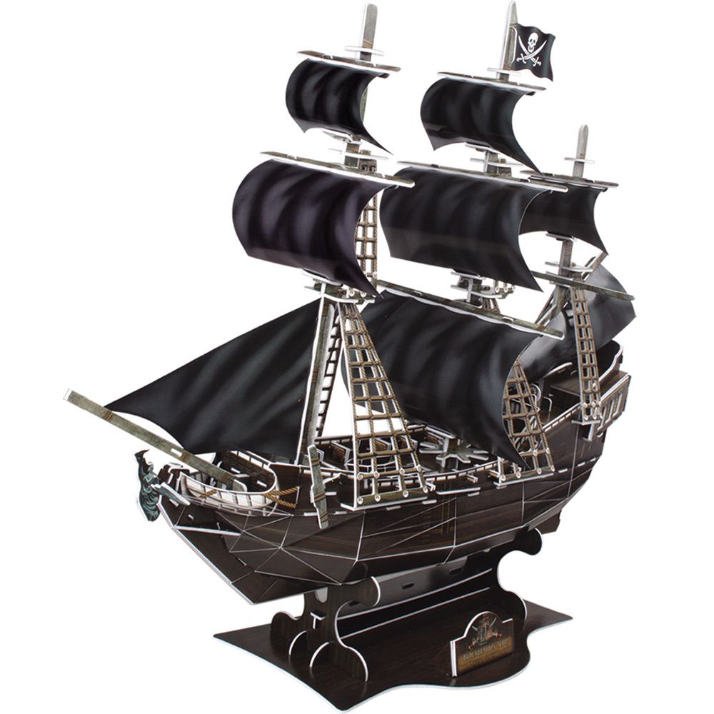 3D Puzzle 155 Teile 48cm Piratenschiff Queen Annes Revenge Piratenboot