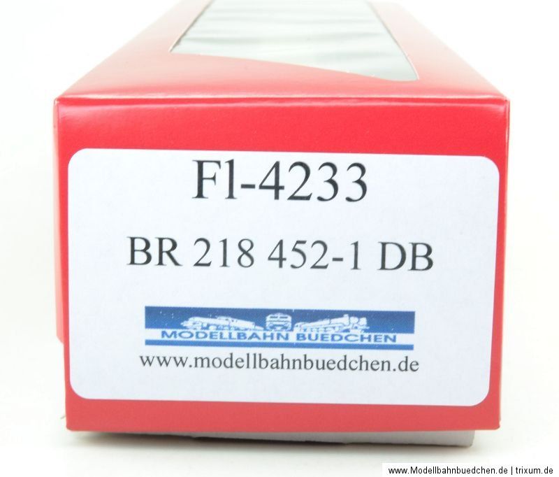 Fleischmann 4233 – Diesellok BR 218 452 1 der DB, Glockenanker Motor