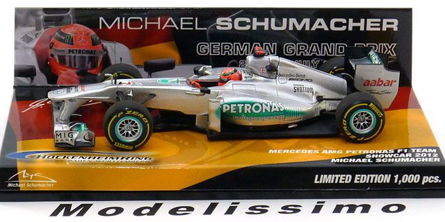 43 Mercedes AMG Schumacher Hockenheim 2012 Ltd.1000p.