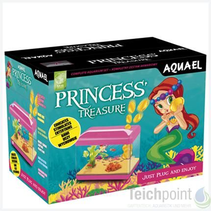 Aquael Kinder Mini Aquarium Set Princess Treasure Neu