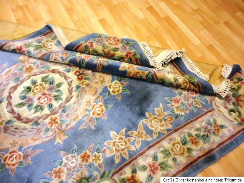 Aubusson 275x180 cm Chinateppich Orientteppich Carpet Rug Teppich