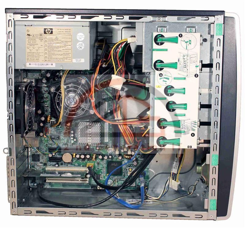 Midi Computer dx6100 DX439AV Pentium 4 520 HT Sockel 775 2,8 GHz DVD