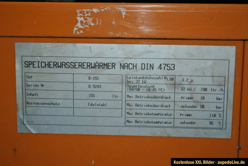 Wolf Gas Kessel NG 2E 23kw mit Regelung und Zeitschaltuhr