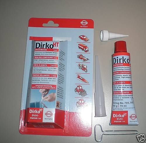 Dirko HT rot Dichtmasse Elring 90g 705.705 bis 300°