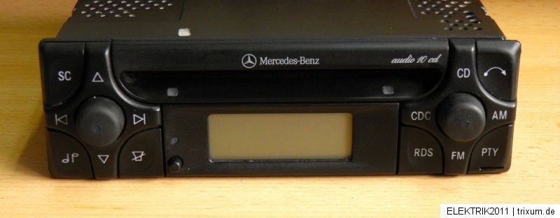 Original Mercedes Benz Radio Audio 10 cd MF2199 A1708200186