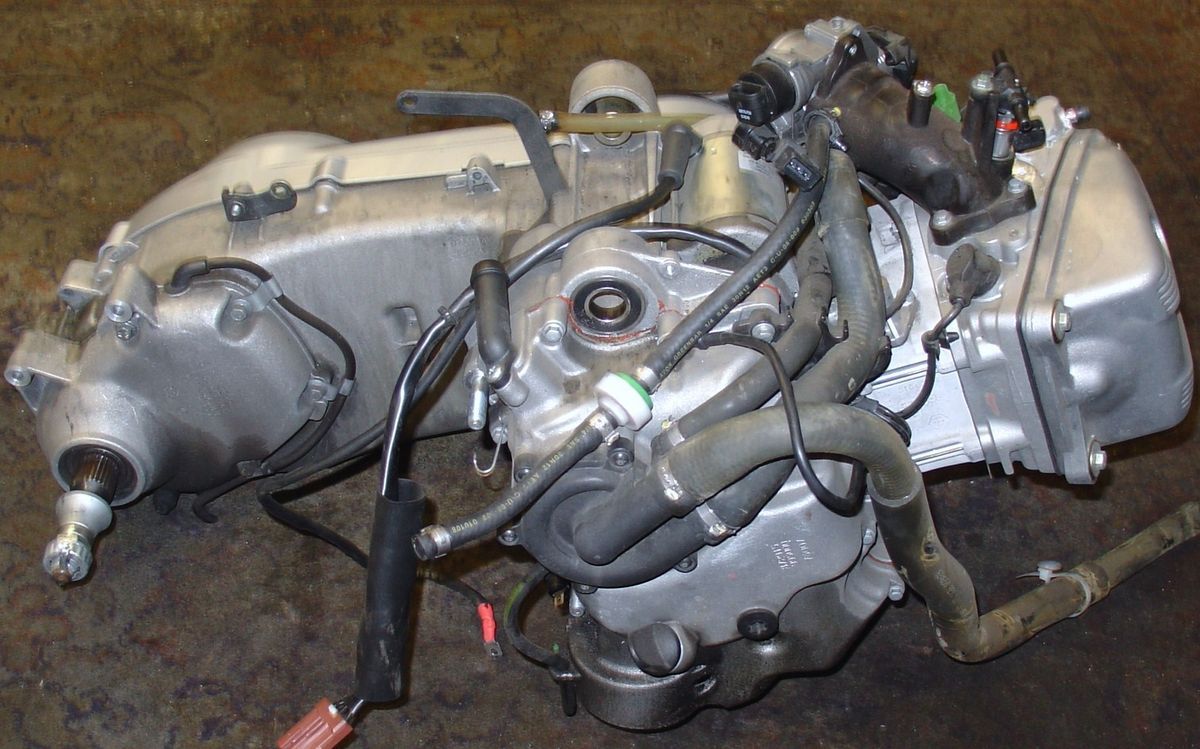2009 Piaggio Beverly BV500 500 CC Engine Motor Transmission Assembly